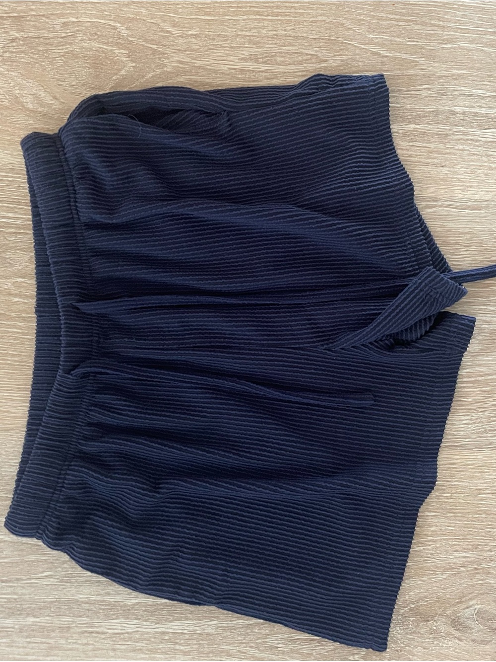 Navy Ribbed Tank Top Set - Picture 2 of 4